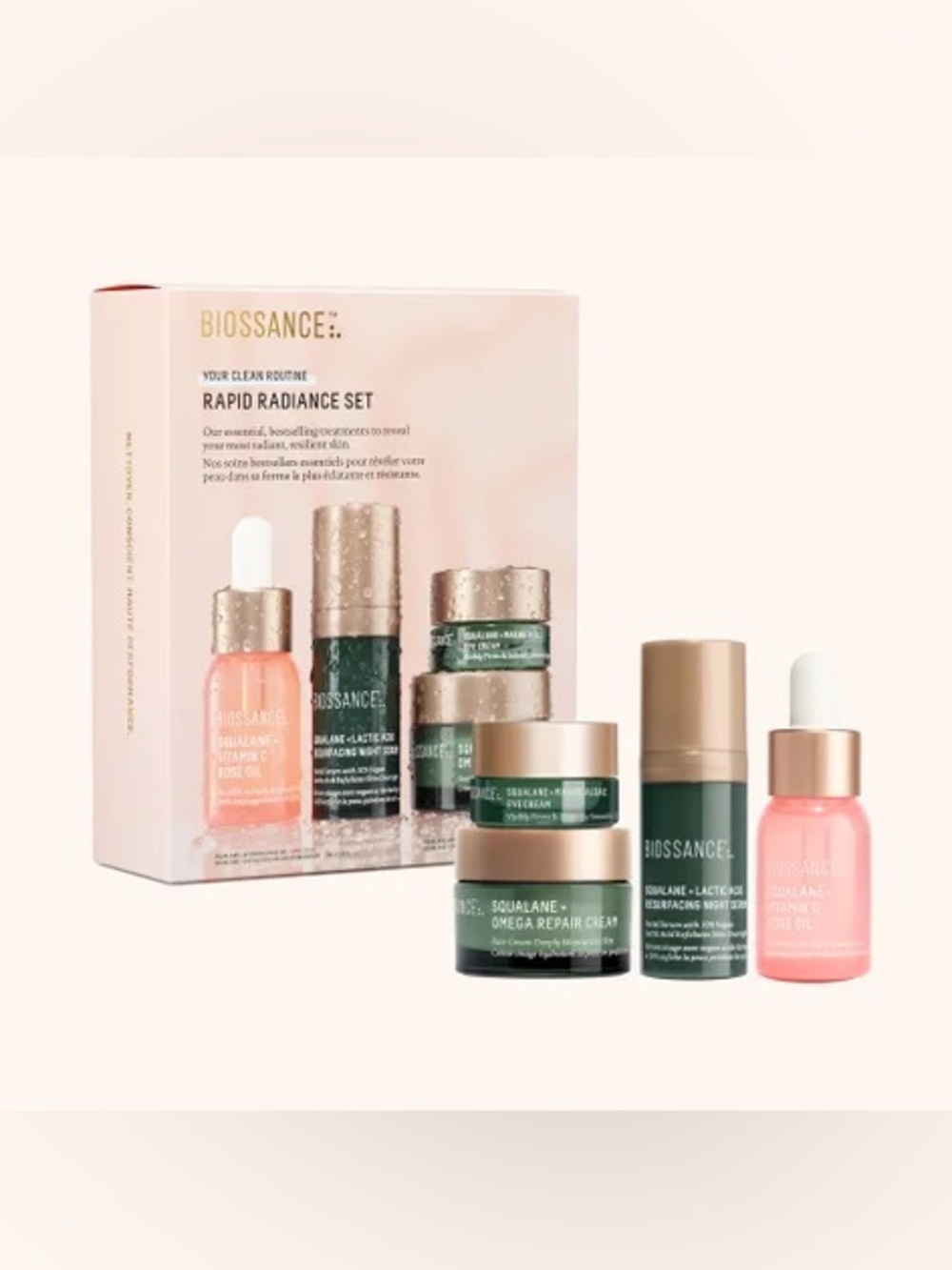 Biossance Rapid Radiance & Repair Gift Set
